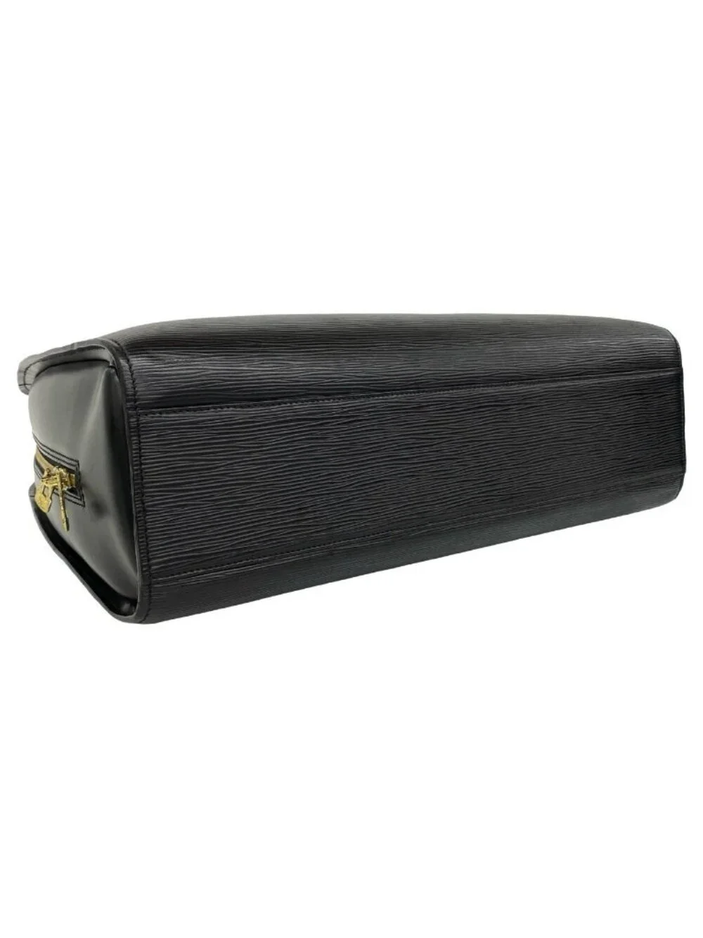 Louis Vuitton Sorbonne Epi Leather Business Briefcase Handbag Noir